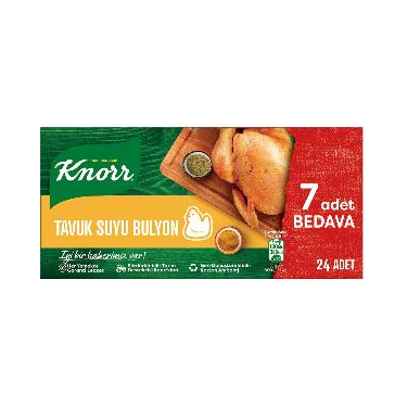 Knorr Tavuk Suyu Tablet Bulyon 240 gr