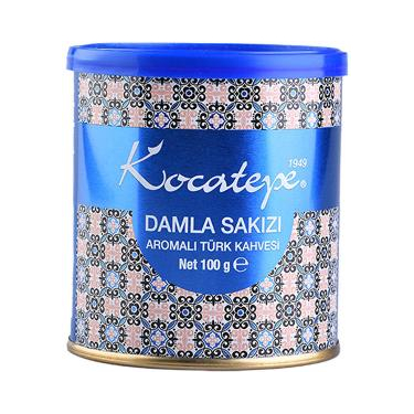 Kocatepe Türk Kahvesi Damla Sakızı Aromalı Teneke 100 gr