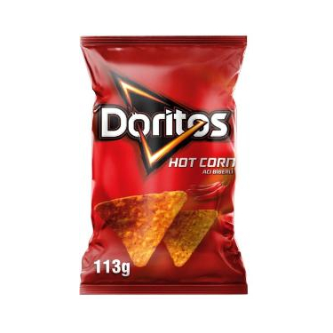 Doritos Hotcorn Acı Biber Çeşnili Süper Boy 121 gr