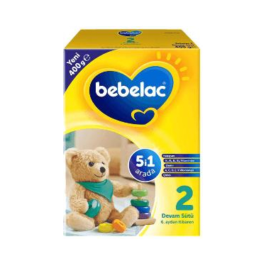 Bebelac 2 Vitamin Demir 400 gr