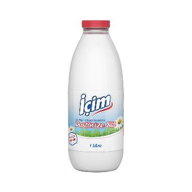 İçim Pastörize Cam Şişe Süt 1000 ml