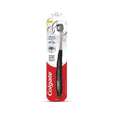 Colgate Foamsoft Siyah Diş Eti Masajı Yumuşak Diş Fırçası