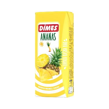 Dimes Ananas Aromalı İçecek 200 ml