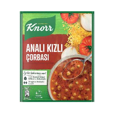 Knorr Hazır Çorba Analı Kızlı Çorbası 4 Kişilik 70 gr