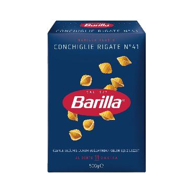 Barilla Mini Midye Makarna (Conchiglie Rigate) 500 gr