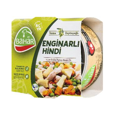 Bahar Hindi Konserve Enginarlı 165 gr