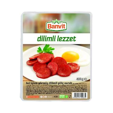 Banvit Dilimli Piliç Sucuk 400 gr