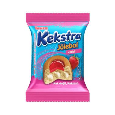 Ülker Kekstra Jölebol Kek Çilekli 40 gr