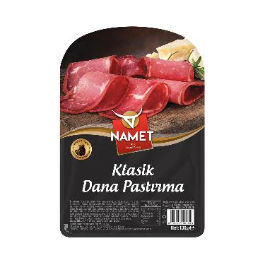 Namet Dana Dilimli Klasik Pastırma Paket 130 gr