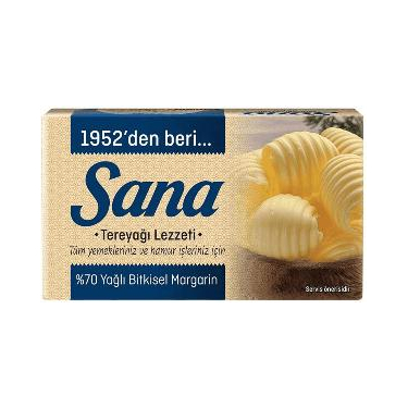 Sana Tereyağ Lezzeti Paket Margarin 250 gr