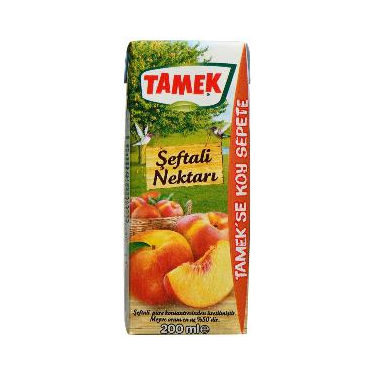 Tamek Şeftali Nektarı 200 ml