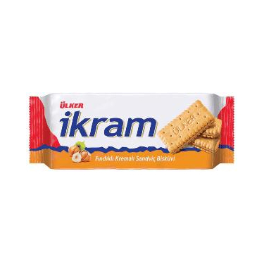 Ülker İkram Kremalı Bisküvi Fındıklı 84 gr