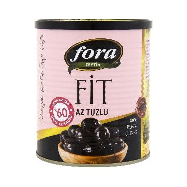 Fora Light Siyah Zeytin Teneke 430 gr