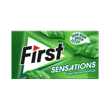 First Sensations Sakız Yeşil Nane Aromalı 27 gr