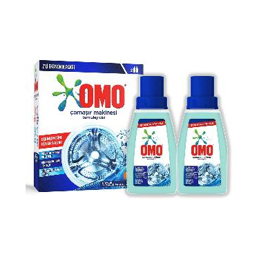 Omo Çamaşır Makinesi Temizleyicisi 2x200 ml