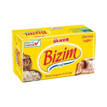 Bizim Paket Margarin 250 gr