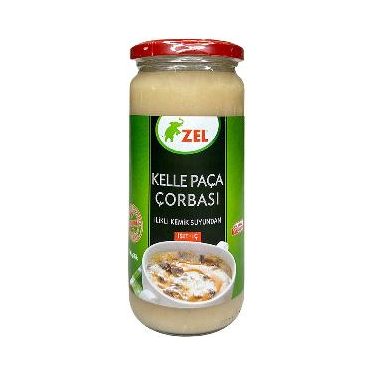 Zel Kelle Paça Çorbası İlikli Kemik Sulu 480 ml