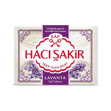 Hacı Şakir Lavanta Saf Kalıp Sabun 4x150 gr