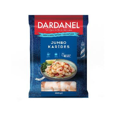 Dardanel Donuk Jumbo Karides 200 gr