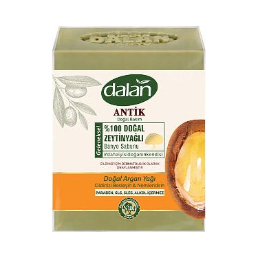 Dalan Antik Zeytinyağlı Banyo Sabunu Argan 4x150 gr