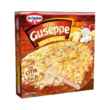 Dr. Oetker Guseppe 4 Peynirli Pizza 358 gr