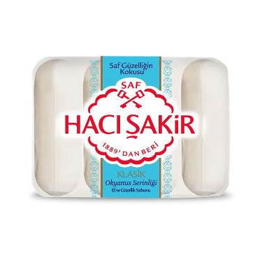 Hacı Şakir Klasik Okyanus Serinliği El ve Güzellik Sabunu 4x70 gr