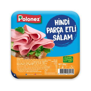 Polonez Hindi Parça Etli Salam 50 gr