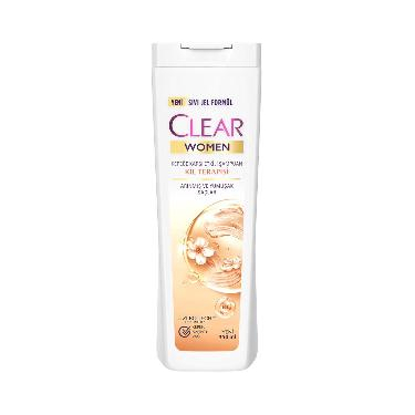 Clear Women Kepeğe Karşı Etkili Şampuan Kil Terapisi Arınmış ve Yumuşak Saçlar 350 ml