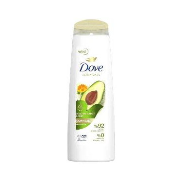 Dove Ultra Care Saç Bakım Şampuanı Dökülme Karşıtı Bakım Avokado Özü 400 ml