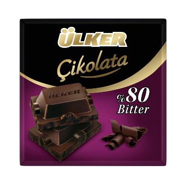 Ülker %80 Kakao Bitter Çikolata 60 gr