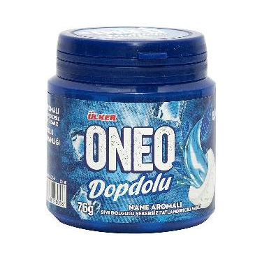 Oneo Dopdolu Nane Aromalı Şişe Sakız 76 gr