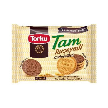 Torku Tam Ruşeymli Çikolatalı 3 x 84 gr