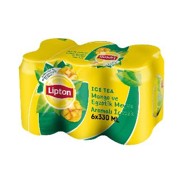 Lipton Ice Tea Mango Aromalı İçecek Kutu 6x330 ml