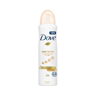 Dove Eventone Kadın Sprey Deodorant Kalendula Özü Koltuk Altı Kararmasına Etkin Bakım 150 ml