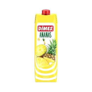 Dimes Active Ananas Meyve Suyu Nektarı 1 lt