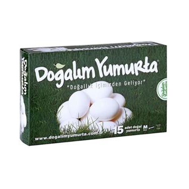 Doğalım (53-62 gr) 15'li Yumurta