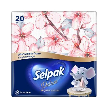 Selpak Deluxe Peçete 20'li