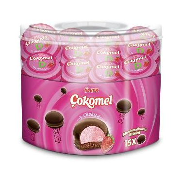 Ülker Çokomel Marshmallow Çilekli 180 gr