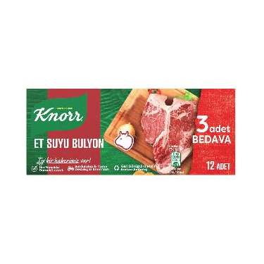 Knorr Et Suyu Tablet Bulyon 12’li 120 gr