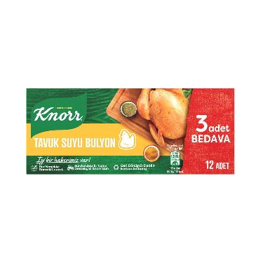 Knorr Tavuk Suyu Tablet Bulyon 120 gr