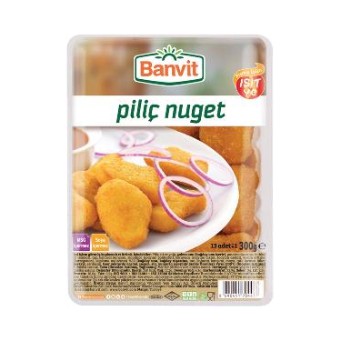 Banvit Piliç Nuget Küvet 300 gr