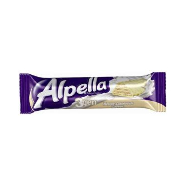 Ülker Alpella 3 Gen Gofret Beyaz 28 gr