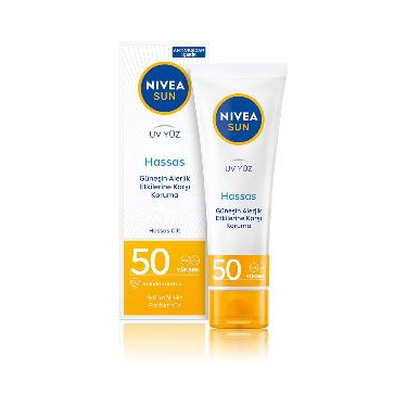 Nivea Sun Yüz Kremi Ultra Hassas 50 Faktör 50 ml