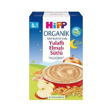 Hipp İyi Geceler Sütlü Yulaf&Elma Ek Gıda 250 gr