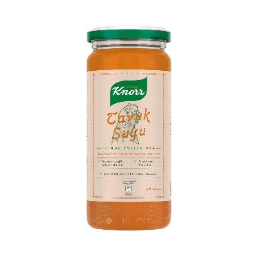 Knorr Tavuk Suyu 4 Porsiyon Cam Kavanoz 480 ml