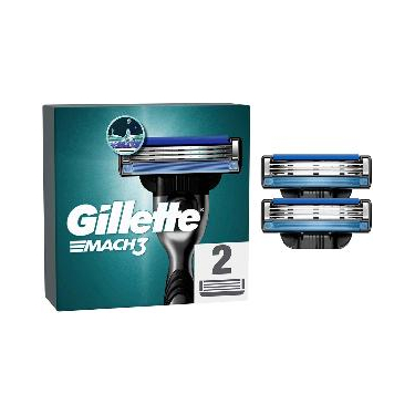 Gillette Mach3 Yedek Tıraş Bıçağı 2'li