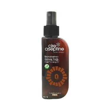 Cire Aseptine Bronzlaştırıcı Güneş Yağı Spf 0 90 ml