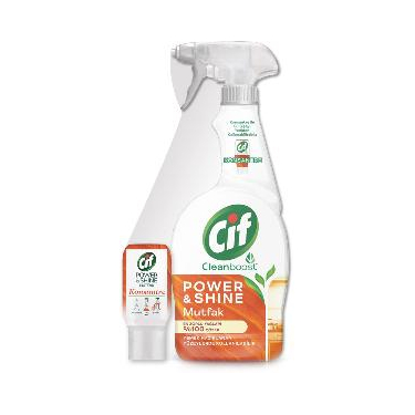 Cif Power & Shine Mutfak Sprey 750 Ml + Mutfak Serum 70 ml