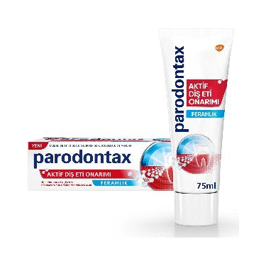 Parodontax Akitf Diş Eti Onarımı Ferahlık Diş Macunu 75 ml