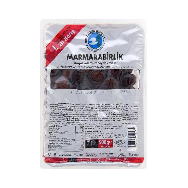 Marmarabirlik Hiper Siyah Zeytin 500 gr